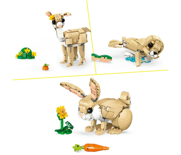 LEGO Creator 31162 Uroczy króliczek - 1283664 - zdjęcie 3